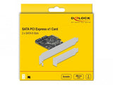 Delock Tarjeta Sata Pci Express 2 Puerto