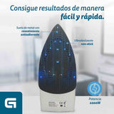 EAN 8426156016269 - Grunkel PL-22NS plancha Plancha vapor-seco Suela de acero inoxidable 2200 W Azul imagen 2