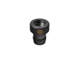 Conexión De La Manguera De Termaltake Pacífico G1/2 ", Conexiones Negras Cl-W038-Cu00bl-A