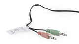 EAN 8716309079884 - Gembird MHS-002 auricular y casco Auriculares Alámbrico Diadema Llamadas/Música Negro, Rojo imagen 4