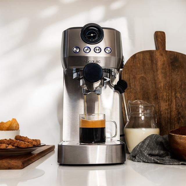 Cafetera  Cecotec Espresso Power Espresso 20 Steel Pro
