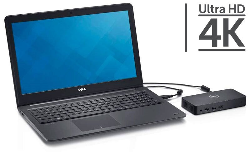 2-Power Usb 3.0 Ultra Hd Triple Video Dock D3100 Con Cable Alimentación. Para Uk,Eu,Us. Para Dell 452-Bboo 6ft7t