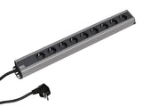 EAN 4016514017249 - Bachmann 300.001 base múltiple 2 m 9 salidas AC Interior Negro, Gris imagen 1