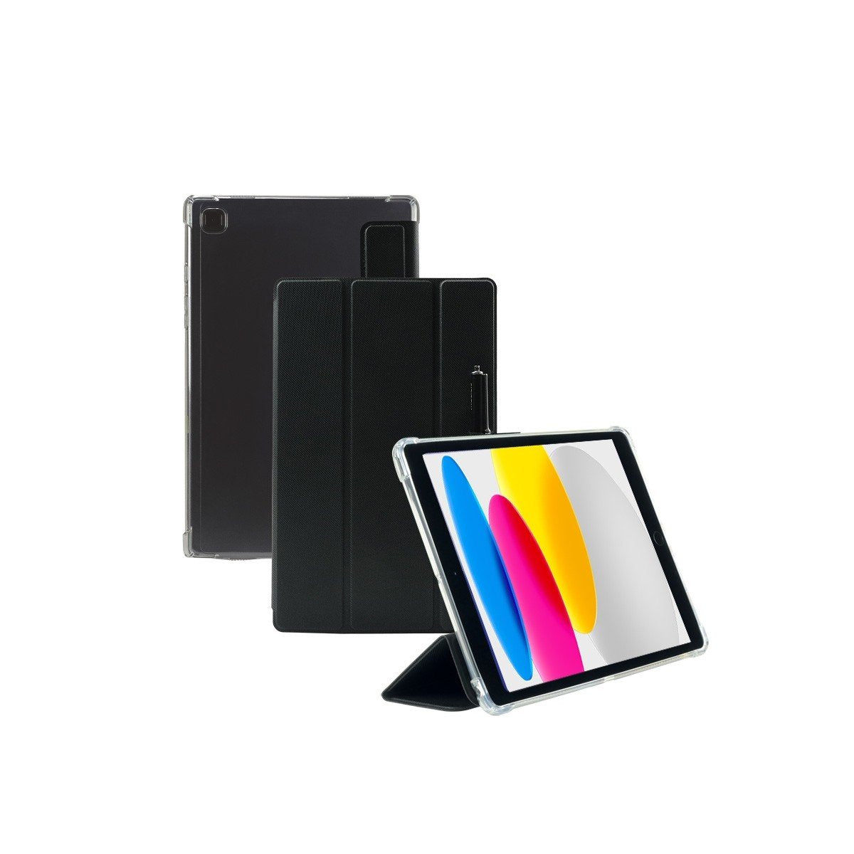 Mobilis Edge Funda Para Ipad 10.9'' (10th Gen) Folio Negro, Transparente