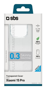 Sbs Skinny Cover Xiaomi 15 Pro Transparent