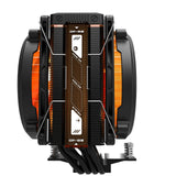 Ventilador Universal Explore E400 Plus A-Rgb Negro Darkflash Ventilador De 120 Mm / Argb / 230 W Tdp / 1851/1700/1200/115x Y Amd Am5/Am4