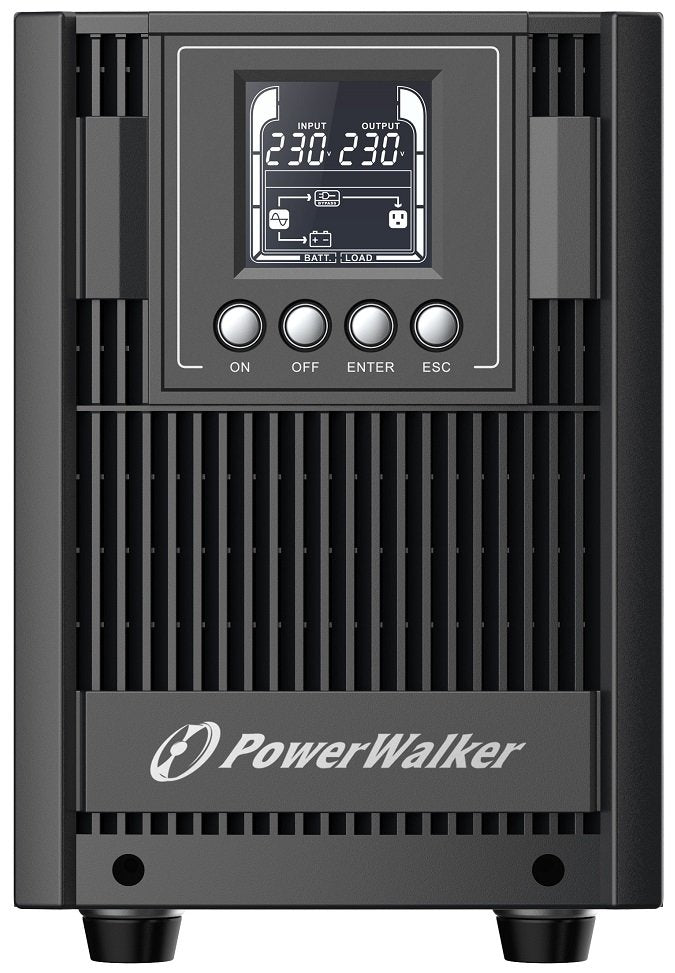 Powerwalker Vfi 2000 At Sistema De Alimentación Ininterrumpida (Ups) Doble Conversión (En Línea) 2000 Va 1800 W 4 Salidas Ac