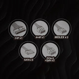 EAN 8435693108306 - Mars Gaming MPB650SI unidad de fuente de alimentación 24-pin ATX imagen 6