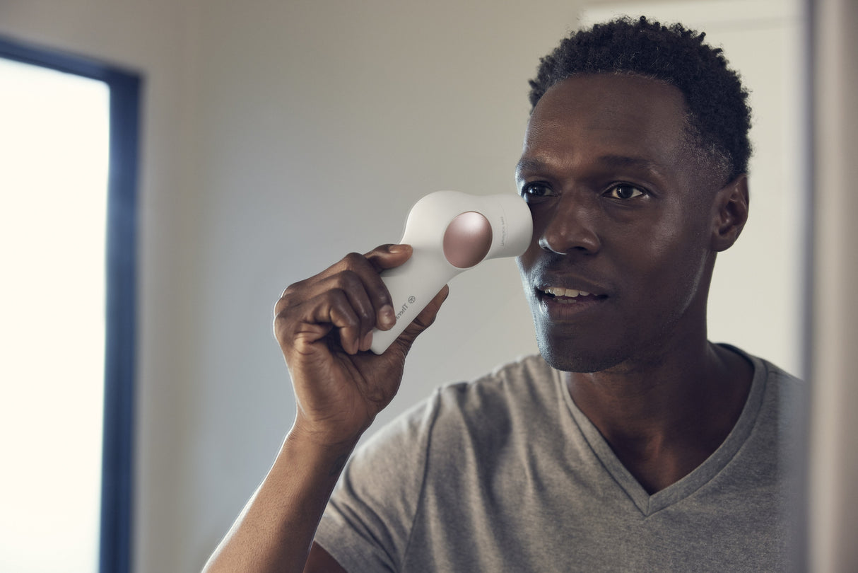 Masajeador Cara Therabody Fg Theraface Hot & Cold Rings - White  Blanco