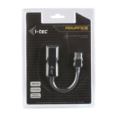 EAN 8595611700255 - i-tec Advance U2LAN adaptador y tarjeta de red 100 Mbit/s imagen 4