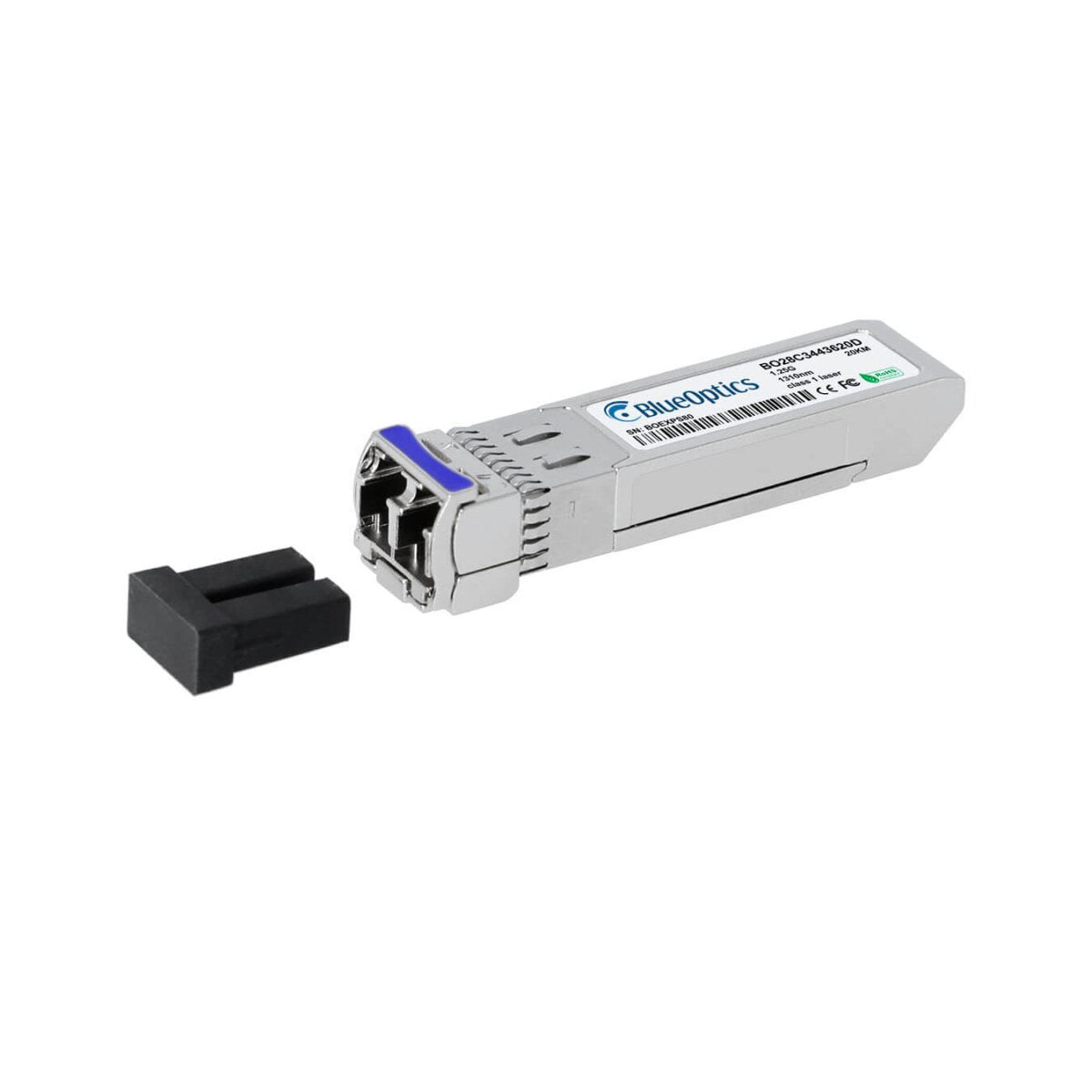 Blueoptics Adtran 1442010g1 Blueoptics Bo28c4334620d Csfp Transceiver, 1000base-2bx-D, Singlemode Fiber, Tx:1490nm/Rx:1310nm, 20km