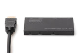 Digitus Ultra Slim Hdmi Splitter 1x2 4k/60hz, Hdr, Hdcp 2.2, 18 Gbps