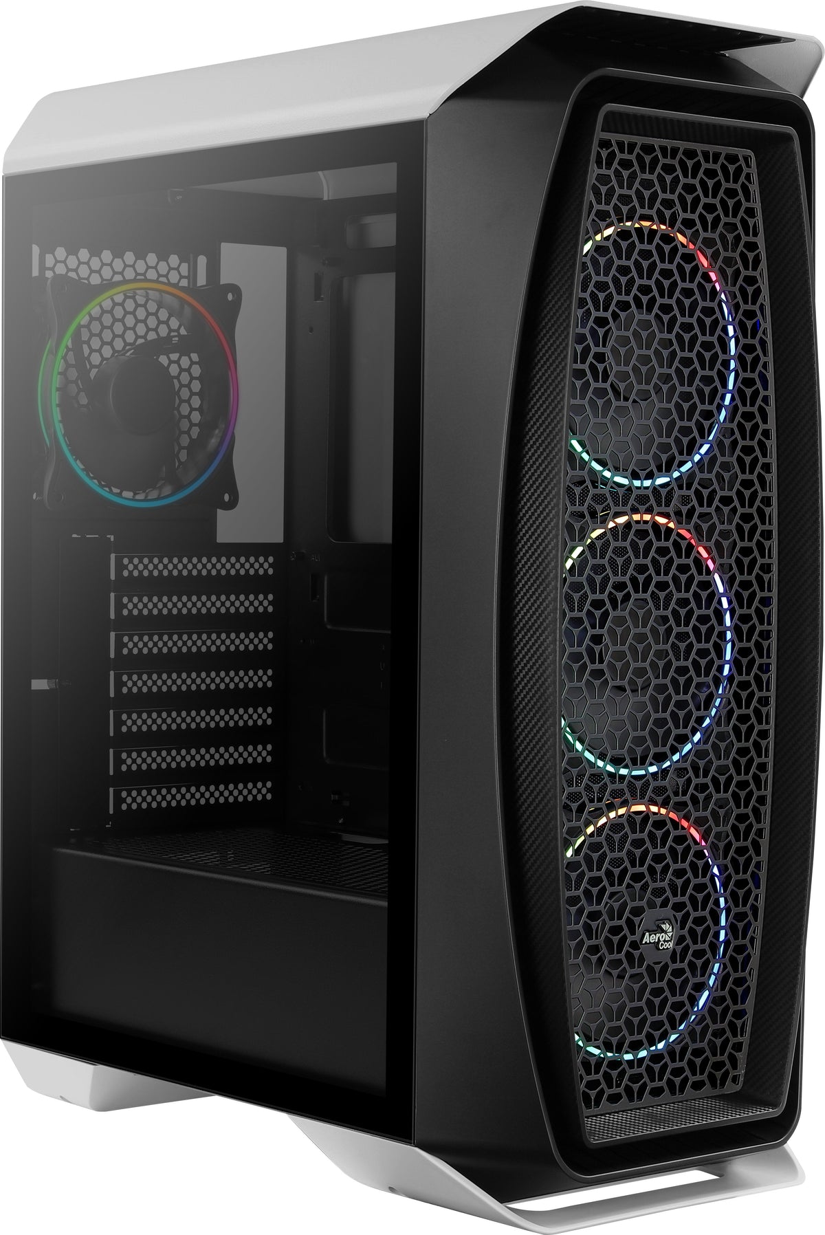 Caja Pc Aerocool Aero One Eclipse White 2*Usb 3.0 Hd Audio+Mic  Soporta Refrigeración Líquida Atx/Micro Atx/ Mini Itx