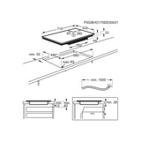 EAN 7332543591268 - Electrolux EIV734 Negro Integrado 68 cm Con placa de inducción 4 zona(s) imagen 2