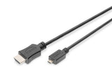 EAN 4016032320784 - Digitus DB-330109-020-S cable HDMI 2 m HDMI tipo D (Micro) Negro imagen 1