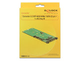 Delock 62864 Convertidor U.2 Sff-8639 Nvme / Sata De 22 Pines > 1 X Ranura M M.2