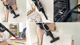 Aspiradora  Bosch Bcs931gac De Pie Y Escoba Eléctrica Aspiradora Escoba Batería Secar Hepa Sin Bolsa 0,4 L Grafito 3 Ah