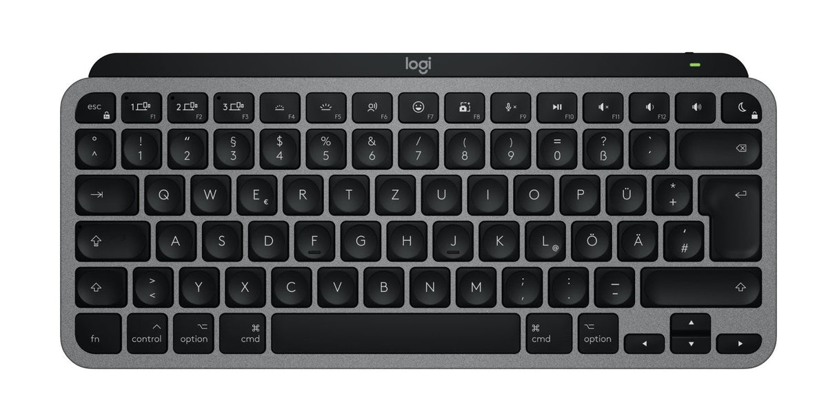 Logitech Mx Keys Mini For Mac Teclado Hogar Oficina Bluetooth Qwertz Alemán Negro, Gris