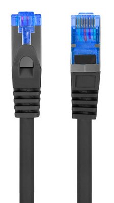 EAN 5901969424683 - Lanberg PCF6A-10CC cable de red Negro 1 m Cat6a S/FTP (S-STP) imagen 2