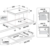 EAN 8003437071539 - Whirlpool WB B8360 NE BM Negro Integrado 60 cm Con placa de inducción 4 zona(s) imagen 7