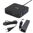 EAN 8595611707476 - i-tec USB-C DP Dual HDMI Docking Station with Power Delivery 100 W + Universal Charger 100W imagen 1
