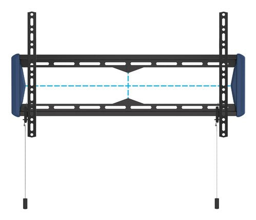 Soporte Pared B-Tech Elements Fixed 600 Flat  80" Negro, Azul