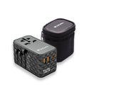 Cargador De Pared Universal Verbatim Uta-06 Gan Iii Toma De Corriente Universal 2xusb Tipo-C 2xusb 100w