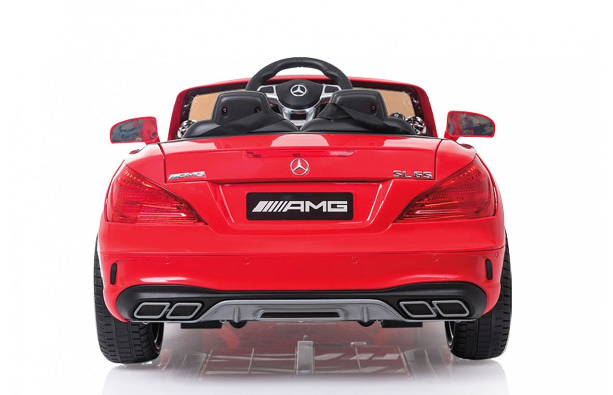 Jamara Ride-On Mercedes-Benz Amg Sl65, Vehículo Infantil Rojo, 12v Con Mando A Distancia