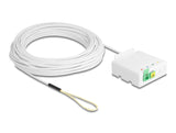 Cable Delock 85933 De Fibra Optica 30 M 2x Sc/Apc G.657.A1 Blanco