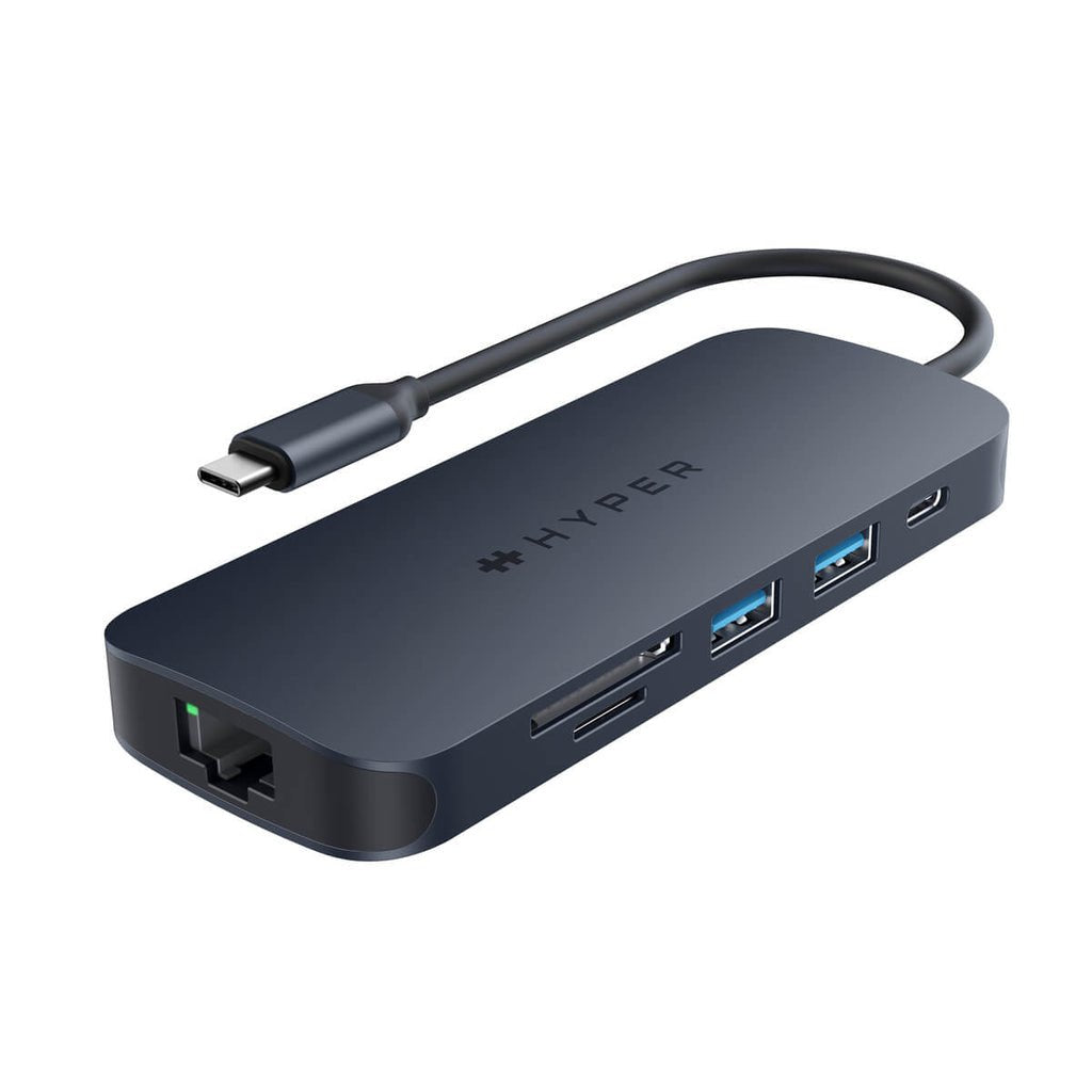Targus Docking Mation Hyperdrive Next Usb-C 140w 8-En-1 Mitternachtsazul