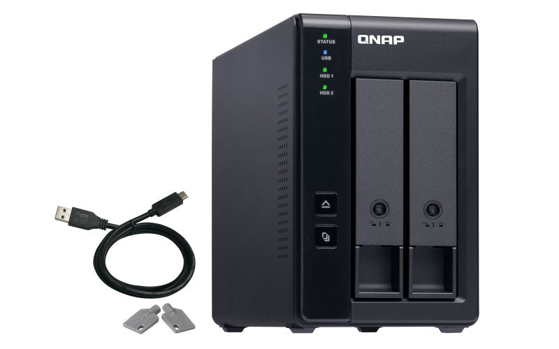 Das Qnap Tr-002 2 Bahías 3.5'- 2.5' Formato Torre