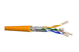 Draka Verlegekabel Uc900 Hs23, Cat 7, S/Ftp, Pimf, Naranja, 100m Ring