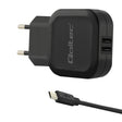 EAN 5901878501871 - Qoltec 50187 cargador de dispositivo móvil Smartphone, Tableta Negro Corriente alterna Interior imagen 1