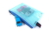 Foldersys Bolsa Con Cremallera A6 Azul - Material De Oficina