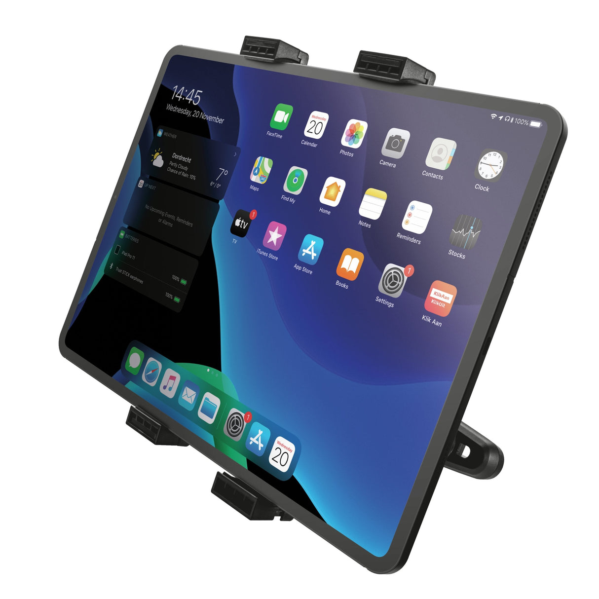 Soporte De Coche Para Tablet Trust Thano Negro
