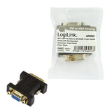 Logilink Adaptador Dvi-I A Vga M/H Negro Ad0001