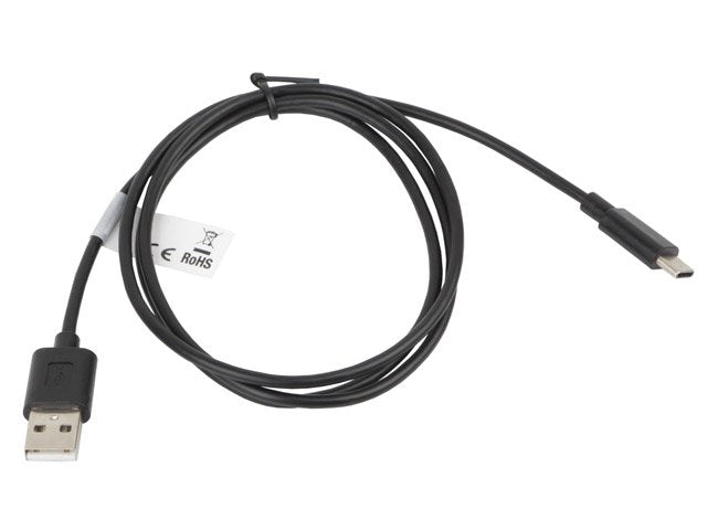 Lanberg Cable Usb 2.0 A Usb Tipo-C M/M 1m Negro Ca-Usbo-10cc-0010-Bk