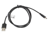 Lanberg Cable Usb 2.0 A Usb Tipo-C M/M 1m Negro Ca-Usbo-10cc-0010-Bk