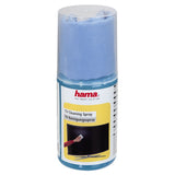 Hama  Spray De Limpieza Para Pantallas De 200 Ml Y Paño De Microfibra 20x20 Cm