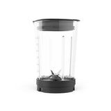 Batidora De Vaso Electrolux E4cb1-6st 1 L  350 W Negro, Acero Inoxidable, Transparente