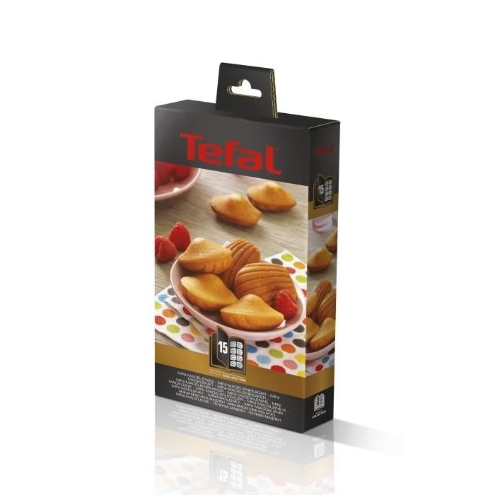 Tefal Xa801512 Platos Madeleine, Negro