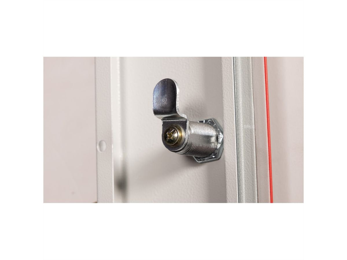Roline 19-Zoll Wandgehuse Basic Plus 18he, 600x450 Bxt Grau