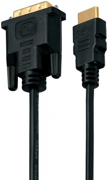 Helos Cable, Hdmi Macho/ Dvi-D 18+1 Macho, Full Hd, Basic, 1,5m, Negro