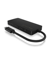 Raidsonic Ib-Hub1429-Cpd Hub De Interfaz Usb 3.2 Gen 2 (3.1 Gen 2) Type-C 10000 Mbit/S Gris