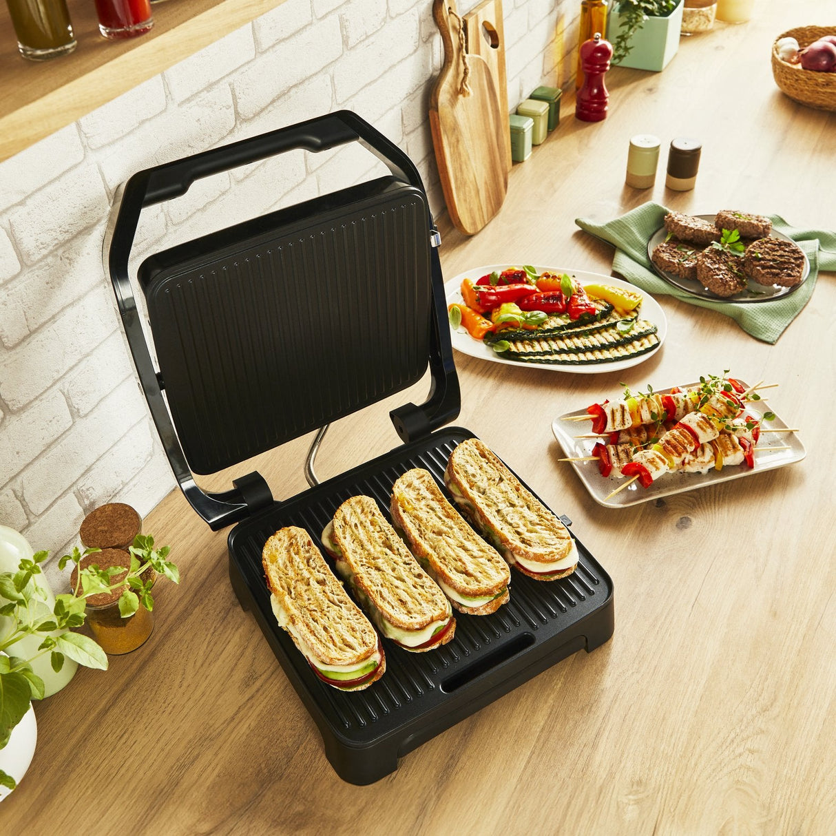 Tefal Gc271810 Inicio Classic 2in1 Contact And Panini Grill