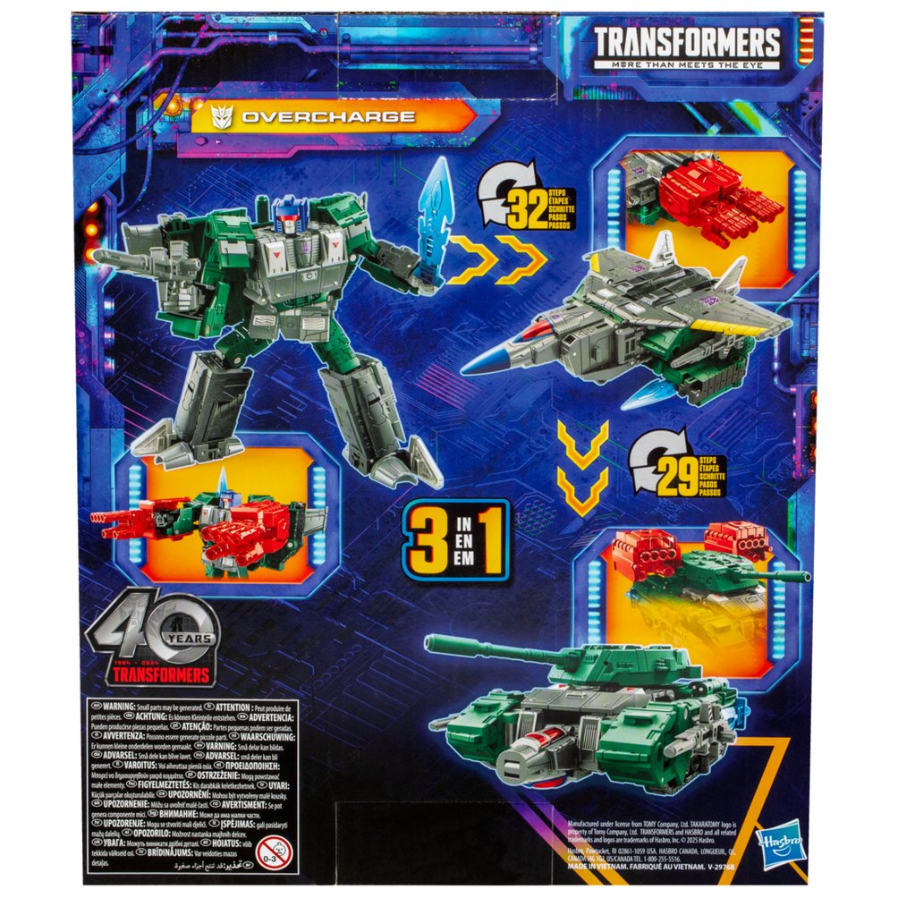 Figura Hasbro Transformers Legacy United Deluxe Overcharge