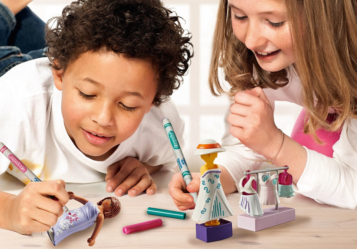 Playmobil 71373 Set Diseño De Moda Color