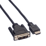 EAN 7611990176540 - ROLINE 11.04.5516 adaptador de cable de vídeo 1,5 m HDMI tipo A (Estándar) DVI-D Negro imagen 2