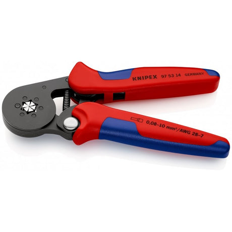 EAN 4003773048497 - Knipex 97 53 14 SB crimpadora Herramienta para prensar Negro, Azul, Rojo imagen 3