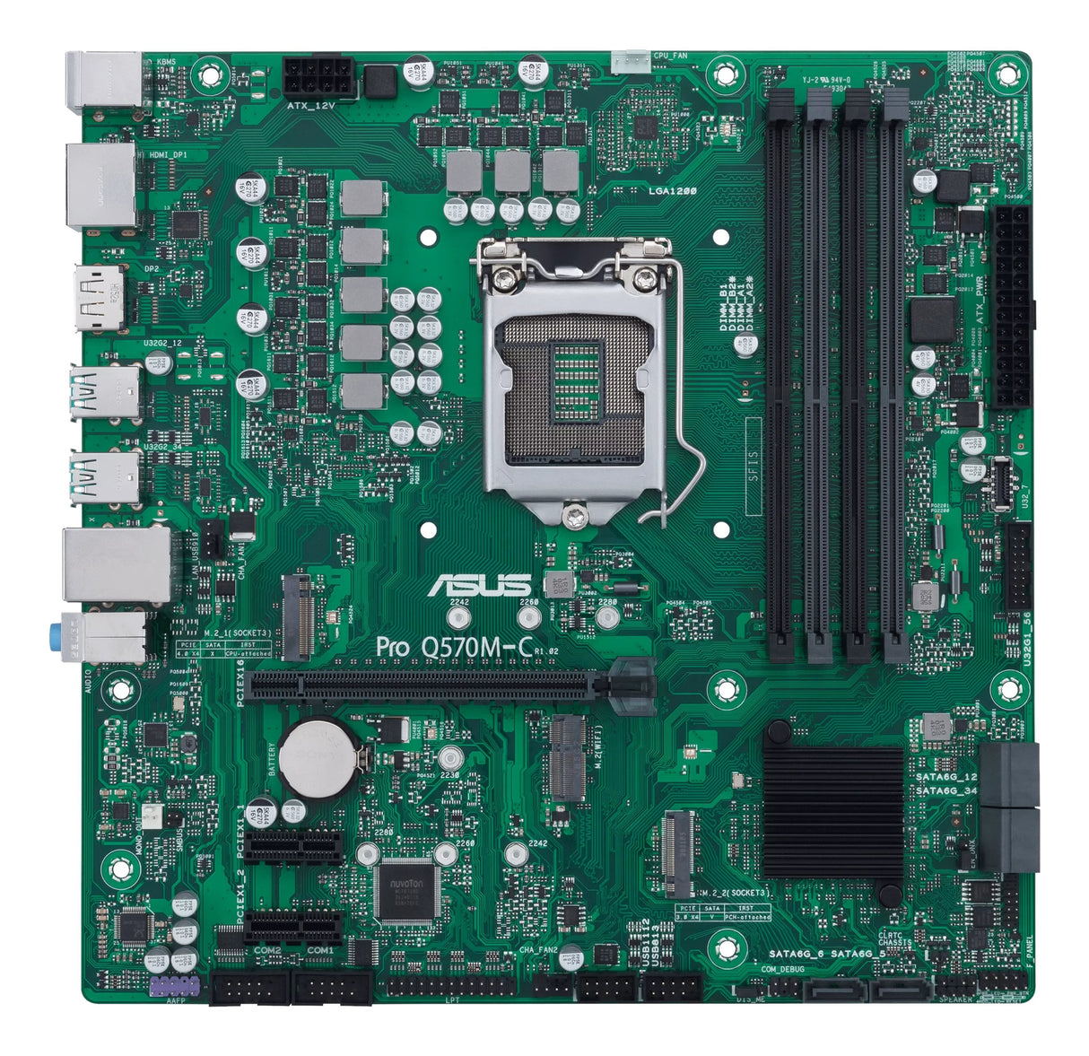 EAN 4711081165248 - ASUS PRO Q570M-C/CSM Intel Q570 LGA 1200 (Socket H5) micro ATX imagen 2